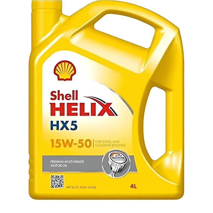 شل  اصفر هيليكس 15w-50 ( HX5)(4 لتر)